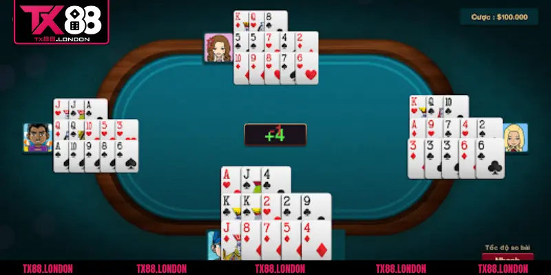 Nắm rõ các bộ bài mạnh - yếu trong Mậu Binh